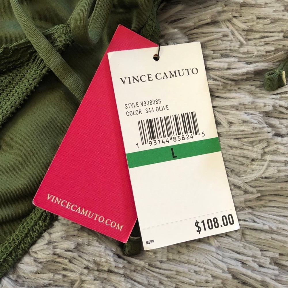 New Vince Camuto 2 Piece Swim Suit Size Large - Picture 9 of 9
